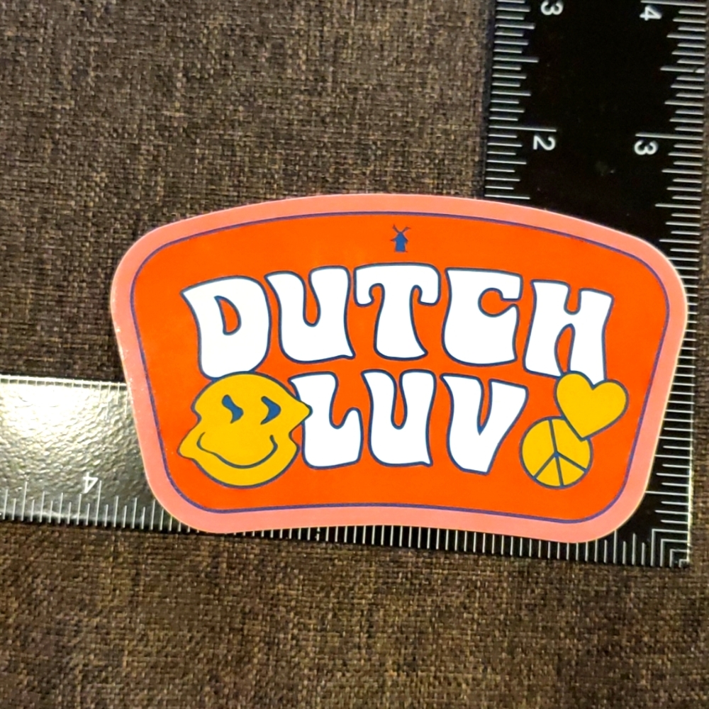 Dutch Luv Dutch Bros sticker stickers